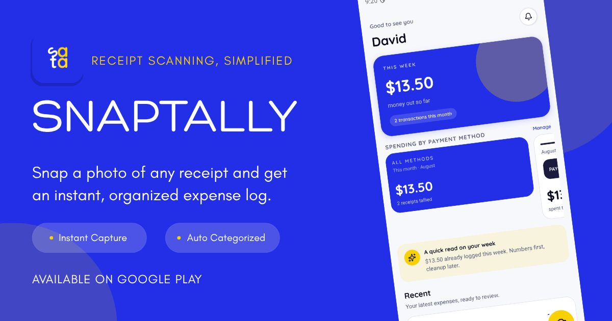 SnapTally preview